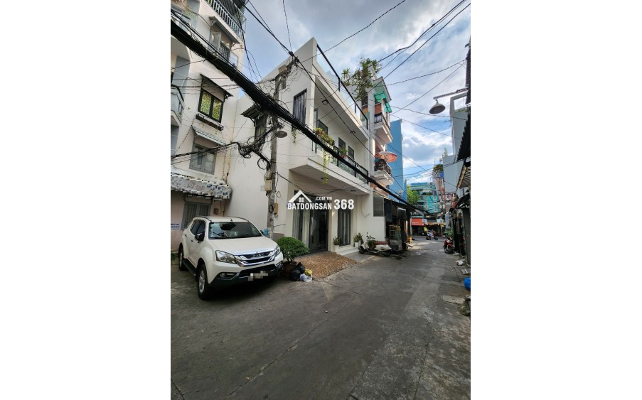 Nhà 1 Trệt, 3 Lầu Đúc, Cho Thuê 228 Tr/Năm, Mặt Tiền Hẻm Rộng 6m